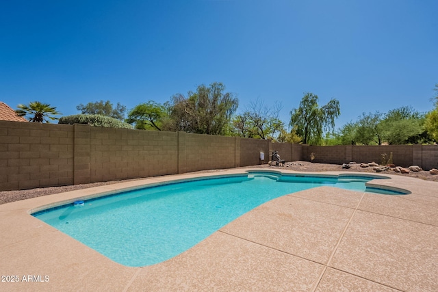 4037 E Milton Dr, Cave Creek, AZ 85331 - view of pool featuring a fenced backyard and a patio area