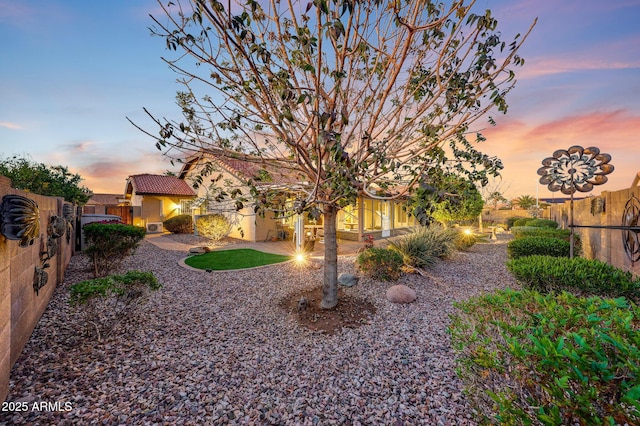 11047 W Irma Ln, Peoria, AZ 85373 - view of yard with fence and a patio