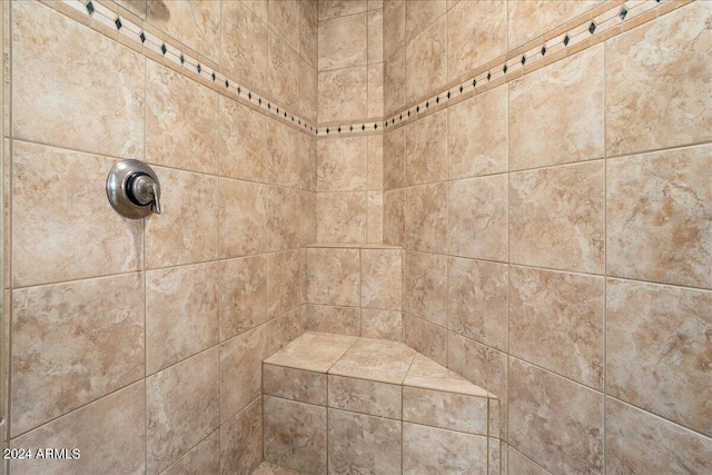 details featuring tiled shower