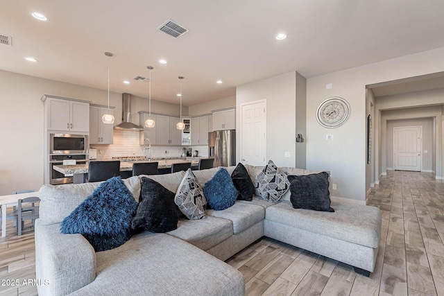 view of living room