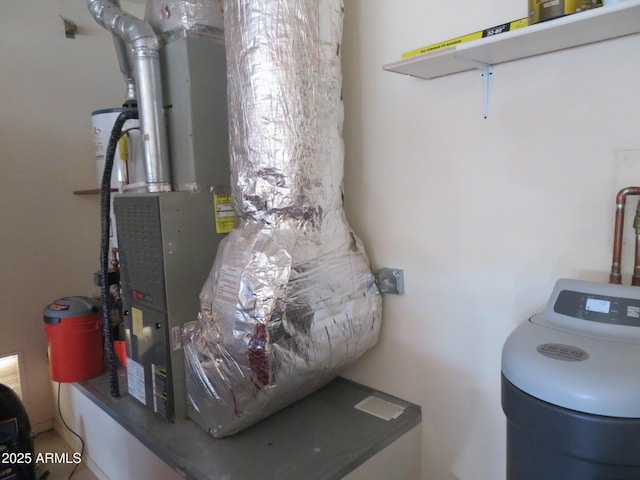 view of utility room