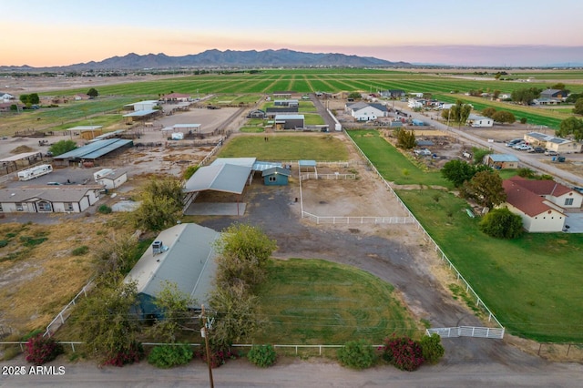 22914 W Sunland Ave, Buckeye, AZ 85326 - aerial view of sparsely populated area featuring a mountainous background