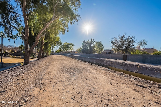 view of road