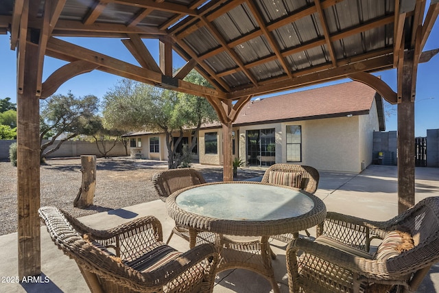 view of patio