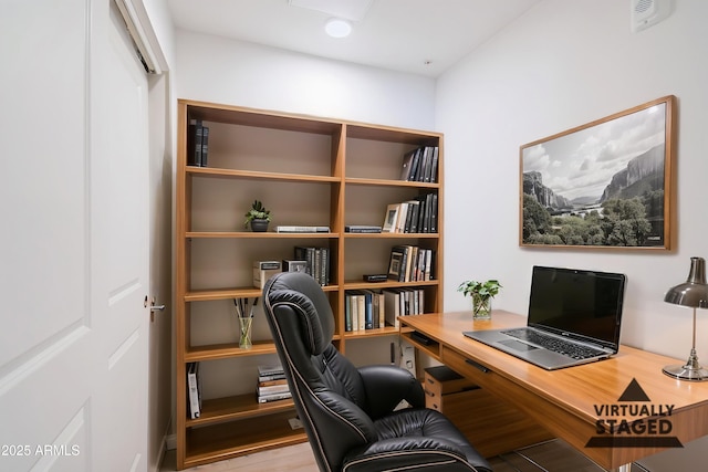2511 W Queen Creek Rd Unit 374, Chandler, AZ 85248 - home office featuring wood finished floors