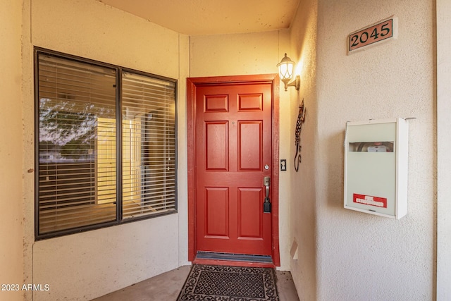 750 E Northern Ave Unit 2045, Phoenix, AZ 85020 - doorway to property with stucco siding