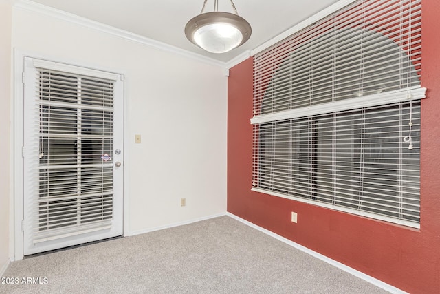 750 E Northern Ave Unit 2045, Phoenix, AZ 85020 - carpeted spare room with crown molding and baseboards