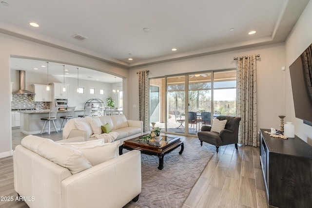 view of living room