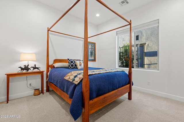 bedroom featuring carpet floors