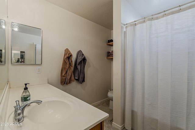 11101 E Abilene Ave, Mesa, AZ 85208 - bathroom featuring vanity and curtained shower