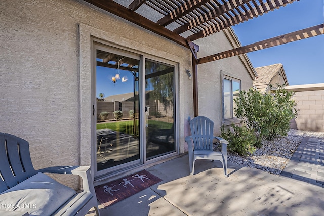 11101 E Abilene Ave, Mesa, AZ 85208 - view of patio featuring a pergola
