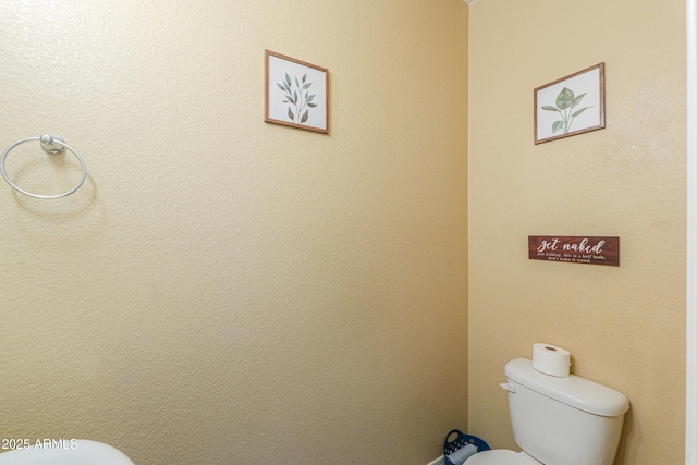 half bath with toilet