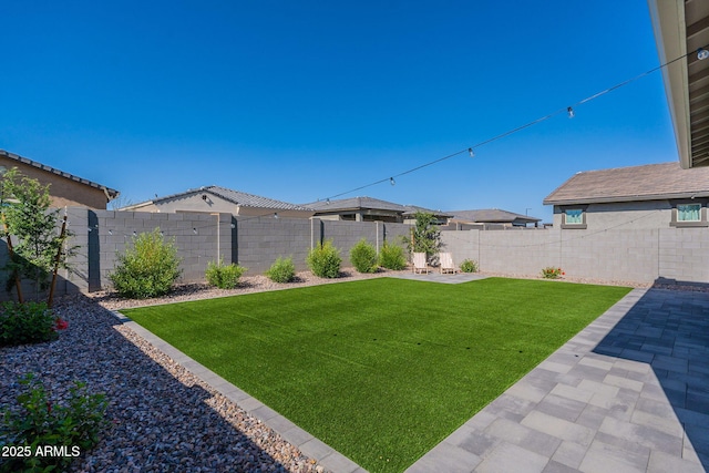 22822 E Watford Dr, Queen Creek, AZ 85142 - view of yard with a patio and a fenced backyard