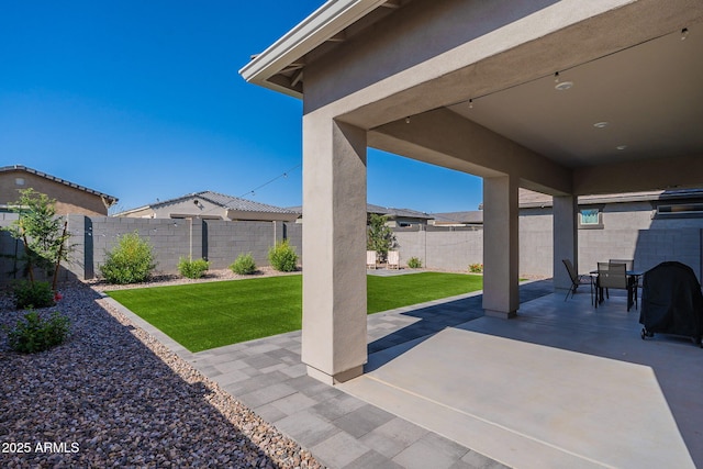 22822 E Watford Dr, Queen Creek, AZ 85142 - view of patio / terrace with a fenced backyard