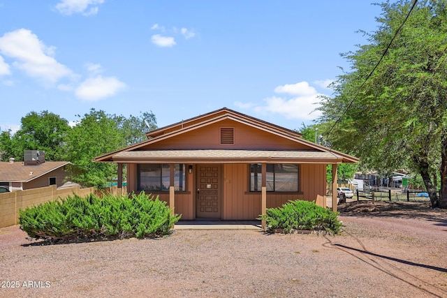 603 S Colcord Rd, Payson, AZ 85541 - view of front of home featuring roof with shingles and a porch