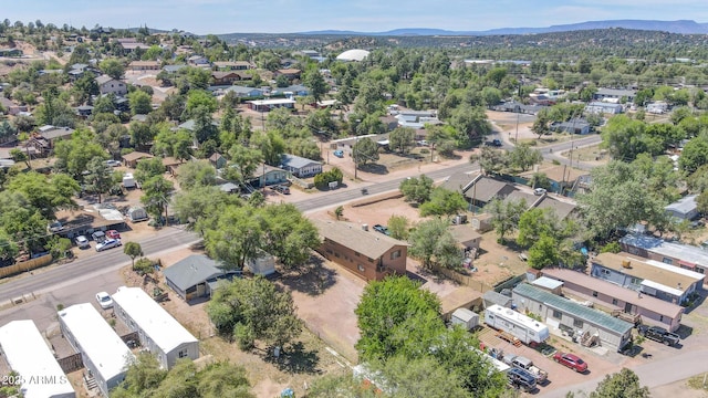 603 S Colcord Rd, Payson, AZ 85541 - aerial overview of property's location featuring nearby suburban area and mountains
