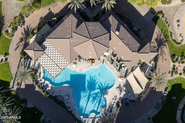 aerial view