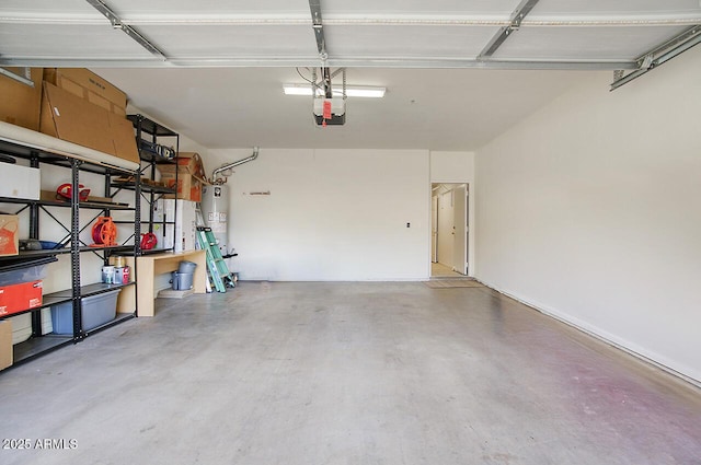 19700 N 76th St Unit 1058, Scottsdale, AZ 85255 - garage with a garage door opener and water heater
