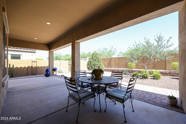 view of patio