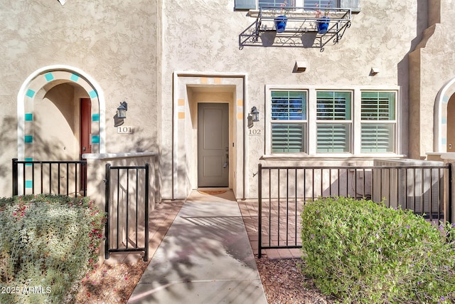 view of property entrance