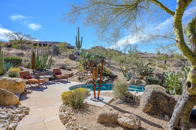 exterior space featuring a patio