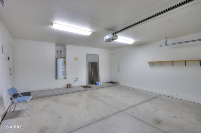 1563 E Peregrine Trl, Casa Grande, AZ 85122 - garage with electric water heater and a garage door opener