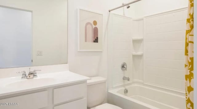12438 E Verbina Ln, Florence, AZ 85132 - full bath featuring shower / bathtub combination with curtain and vanity