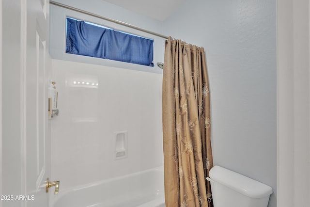 2642 S Joplin, Mesa, AZ 85209 - bathroom with shower / bath combo and toilet