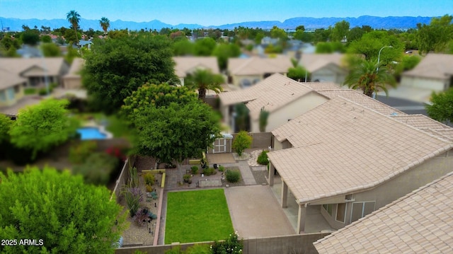 5451 W Folley St, Chandler, AZ 85226 - aerial perspective of suburban area featuring mountains