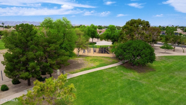 5451 W Folley St, Chandler, AZ 85226 - bird's eye view of a mountain backdrop