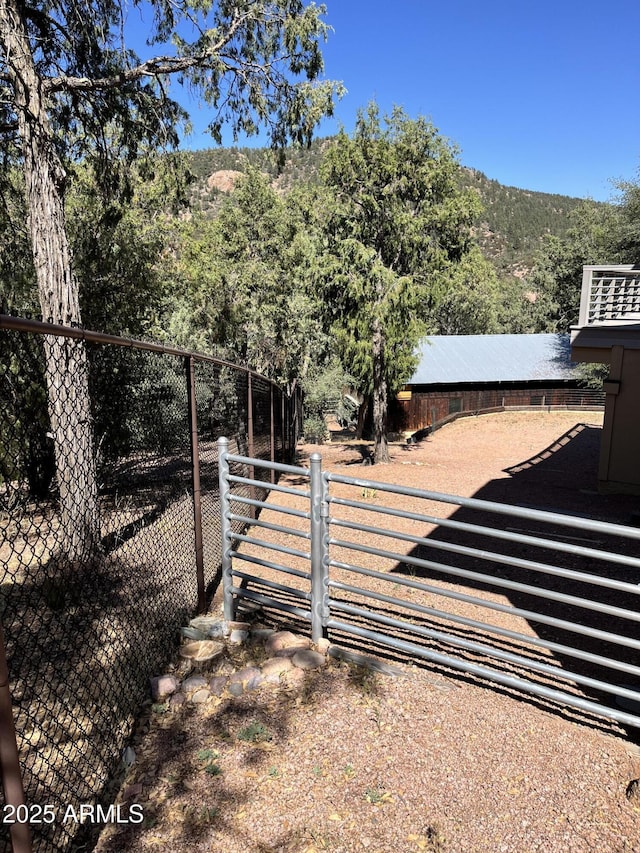 2160 S Moonlight Dr, Star Valley, AZ 85541 - view of gate