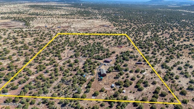 24 N County Road N3101, Vernon, AZ 85940 - aerial view with a rural view and a mountain view