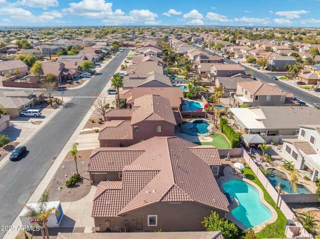 10722 E Keats Ave, Mesa, AZ 85209 - birds eye view of property featuring a residential view