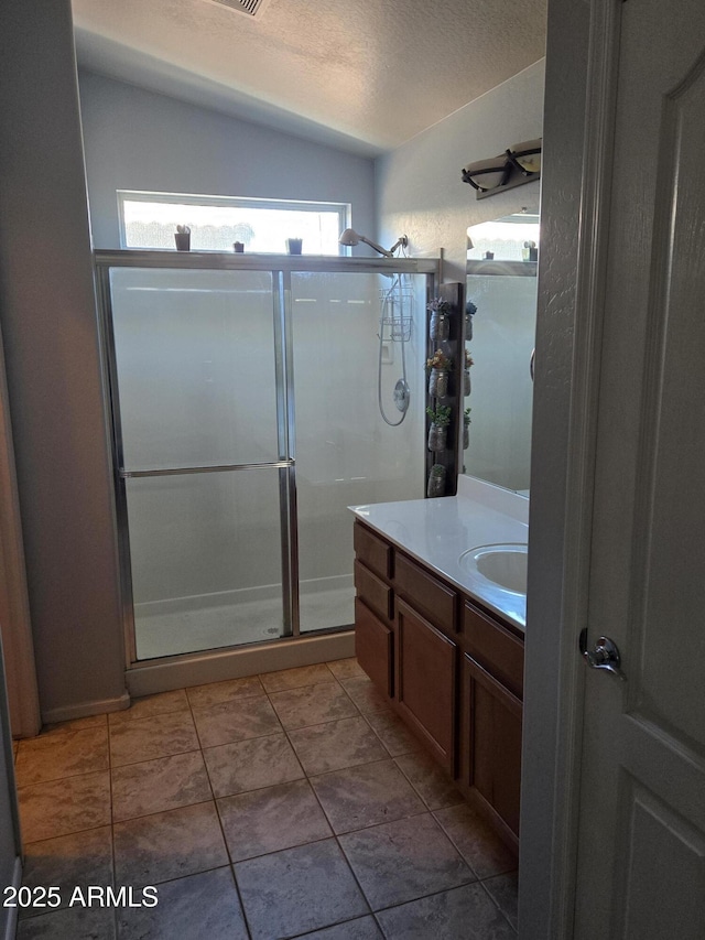 2125 E Danbury Rd, Phoenix, AZ 85022 - full bathroom featuring a stall shower and vanity