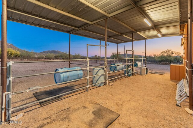 43638 N 22nd St, New River, AZ 85087 - stable featuring a mountain view