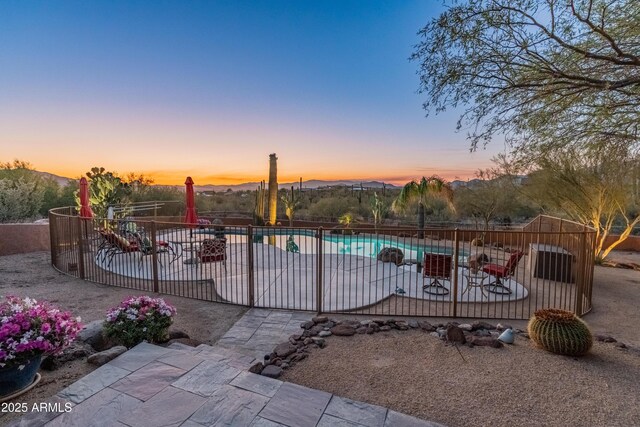 43638 N 22nd St, New River, AZ 85087 - view of swimming pool with a patio