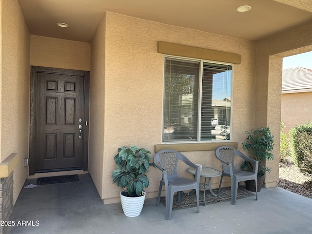 24645 W Atlanta Ave, Buckeye, AZ 85326 - entrance to property with stucco siding
