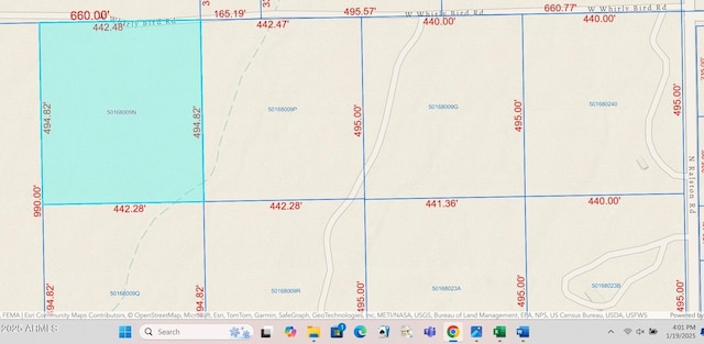 51XXX W Whirlybird Rd -, Unit Maricopa AZ, 85139 land for sale