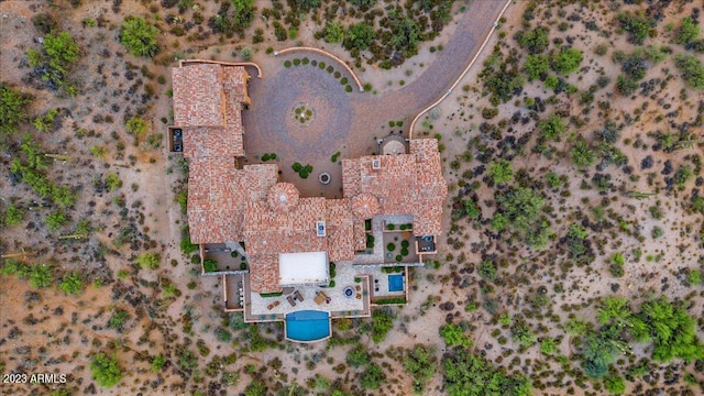 9514 E Madera Dr, Scottsdale, AZ 85262 - birds eye view of property