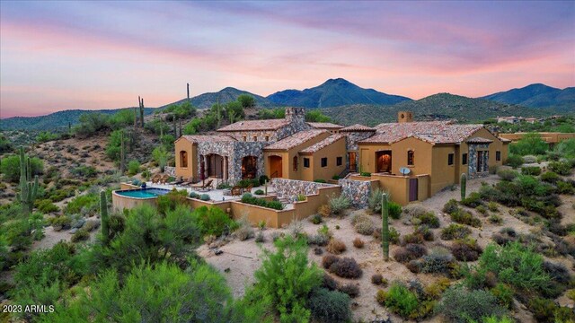 9514 E Madera Dr, Scottsdale, AZ 85262 - view of mountain feature