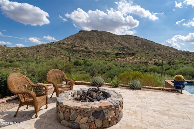 9514 E Madera Dr, Scottsdale, AZ 85262 - property view of mountains