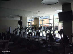 view of workout area