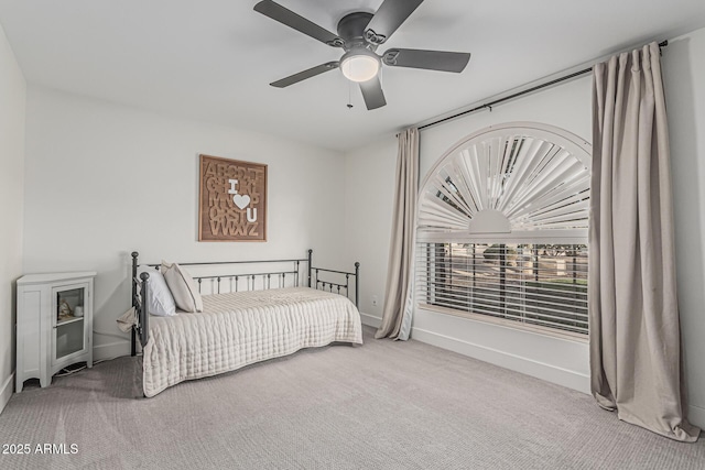 5602 W Alameda Rd, Glendale, AZ 85310 - carpeted bedroom featuring baseboards and ceiling fan