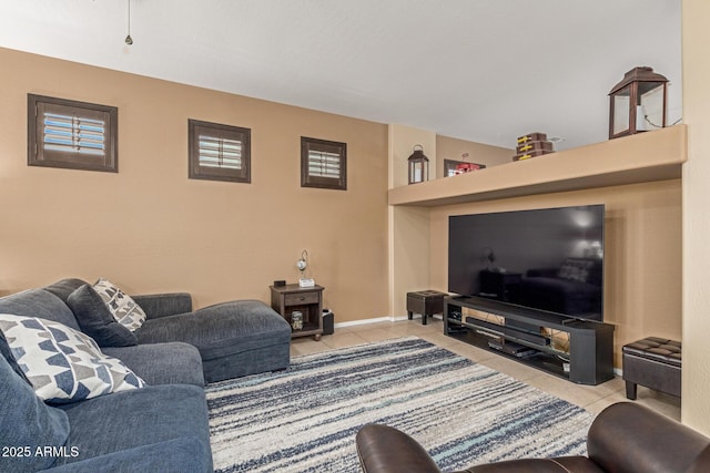 16259 W Papago St, Goodyear, AZ 85338 - tiled living room with baseboards