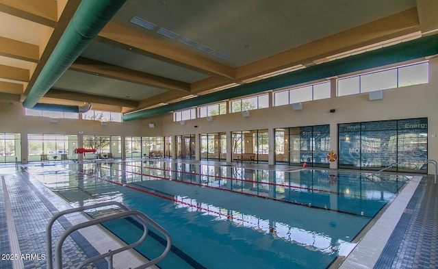 view of indoor pool