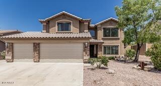 6422 W Range Mule Dr, Phoenix, AZ 85083 - view of front facade with driveway