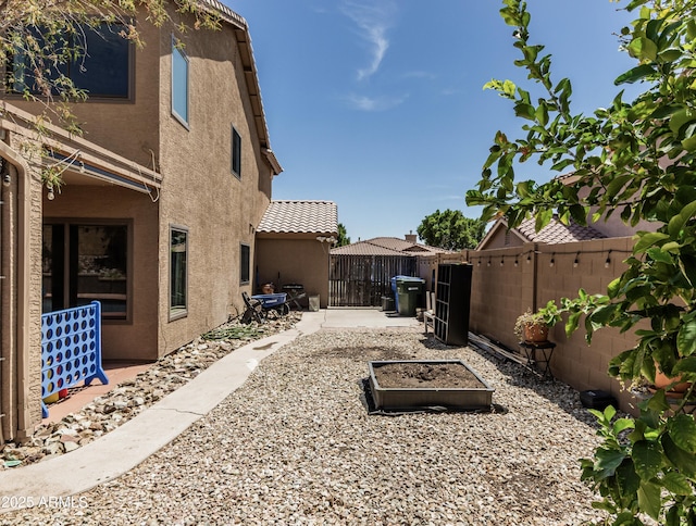 6422 W Range Mule Dr, Phoenix, AZ 85083 - fenced backyard with a patio area