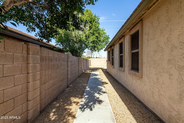 view of side of home