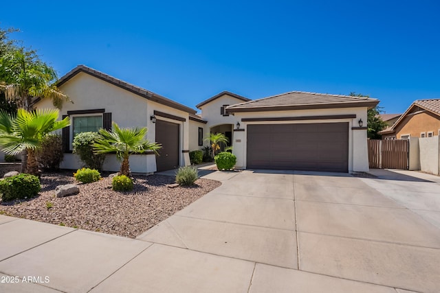3971 E Leo Pl, Chandler, AZ 85249 - ranch-style house with a garage, driveway, stucco siding, and a tile roof