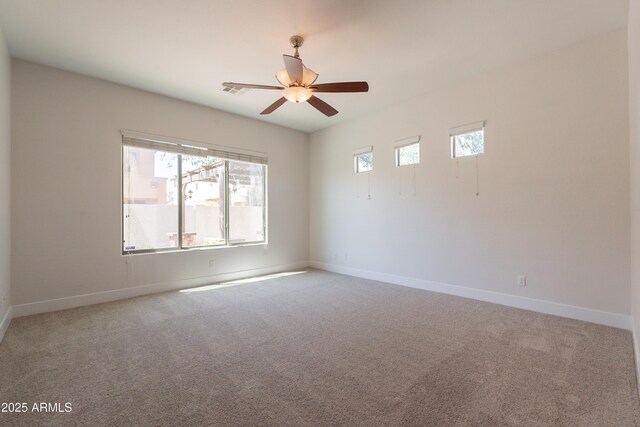 3971 E Leo Pl, Chandler, AZ 85249 - carpeted spare room with ceiling fan and baseboards